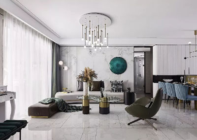 120㎡雅奢樣板間，現(xiàn)代時(shí)尚與溫柔靜謐的精妙融合!