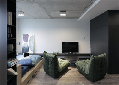 小公寓設計，簡潔而舒適 