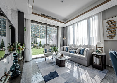 THE SPRING WHISPER_藍(lán)城春風(fēng)燕語疊墅樣板房實(shí)景拍攝案例